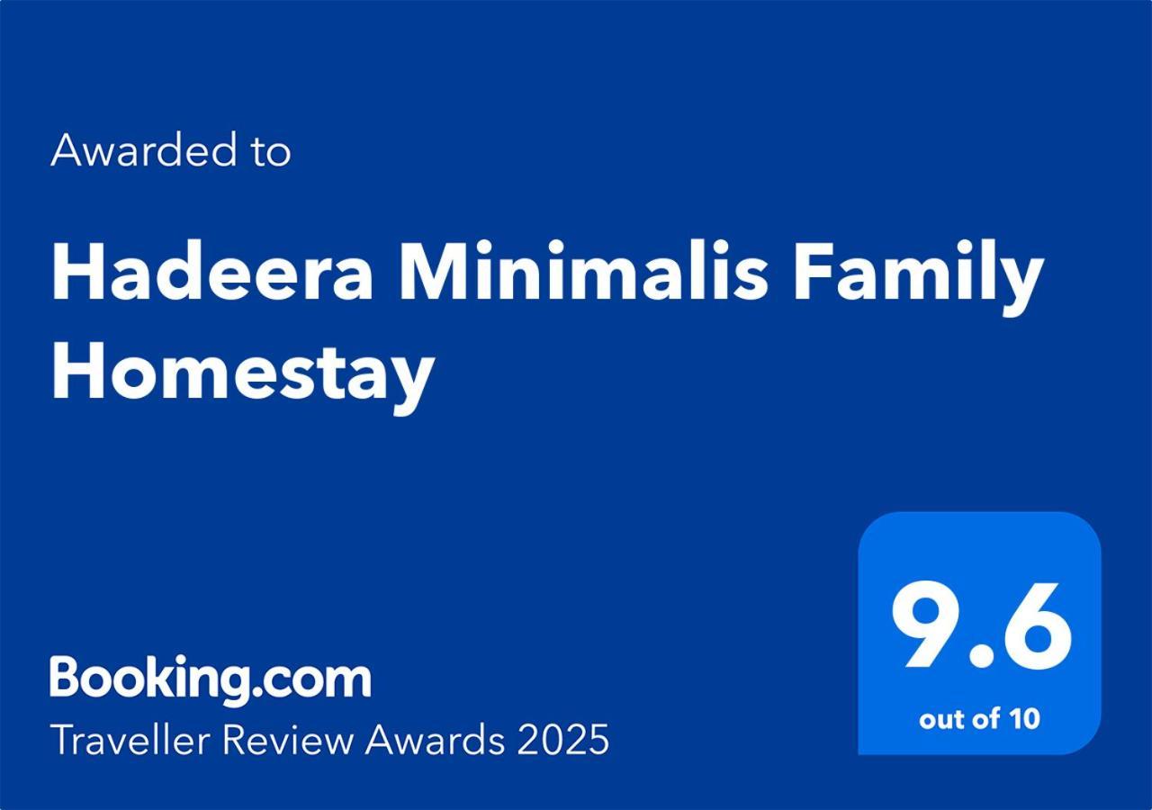 Hadeera Minimalis Family Homestay Куала-Тренгану Экстерьер фото
